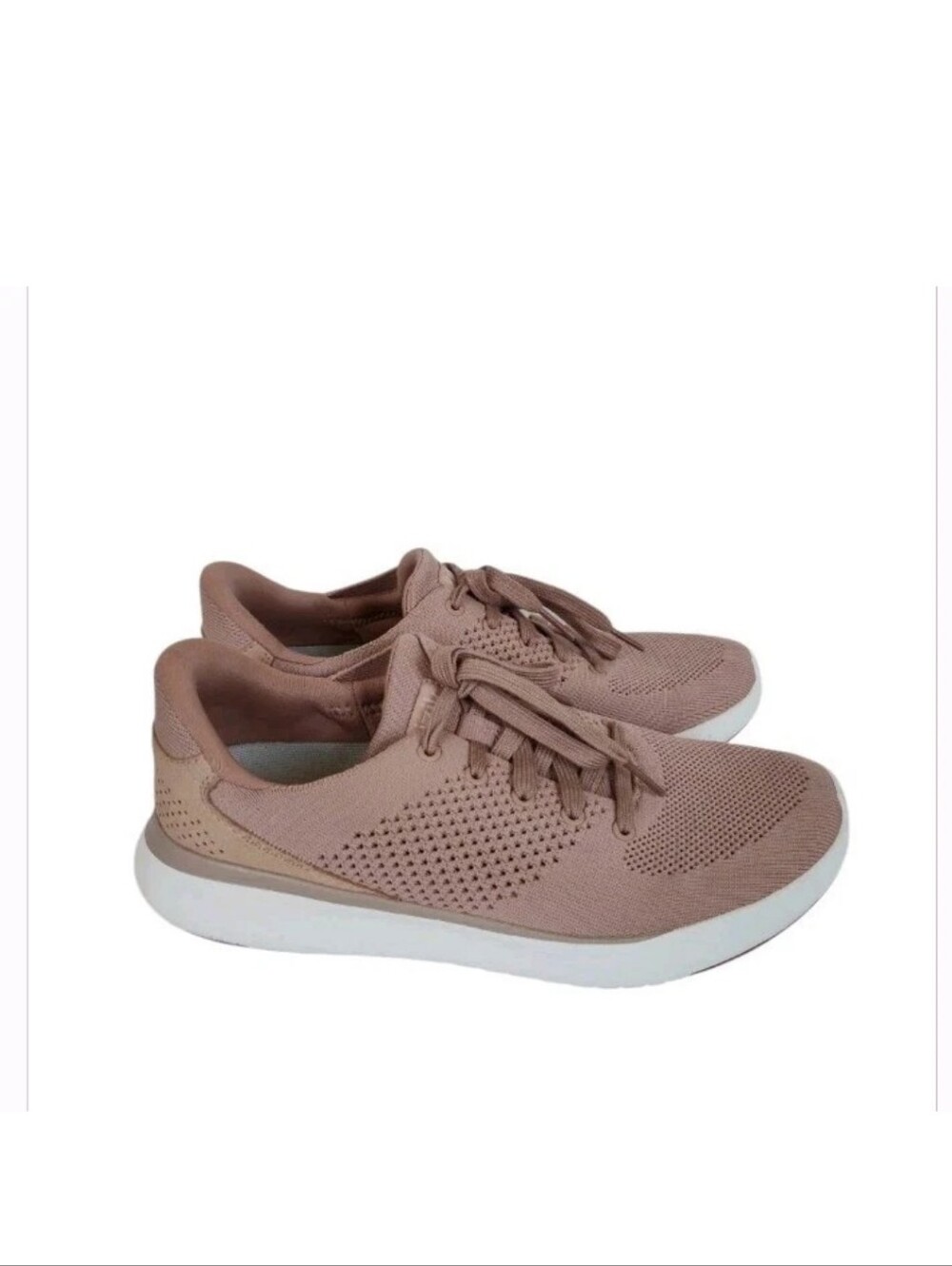 Kizik Lima Hands Free Sneakers Women Sz 9.5 Fawn Knit Walking Shoes